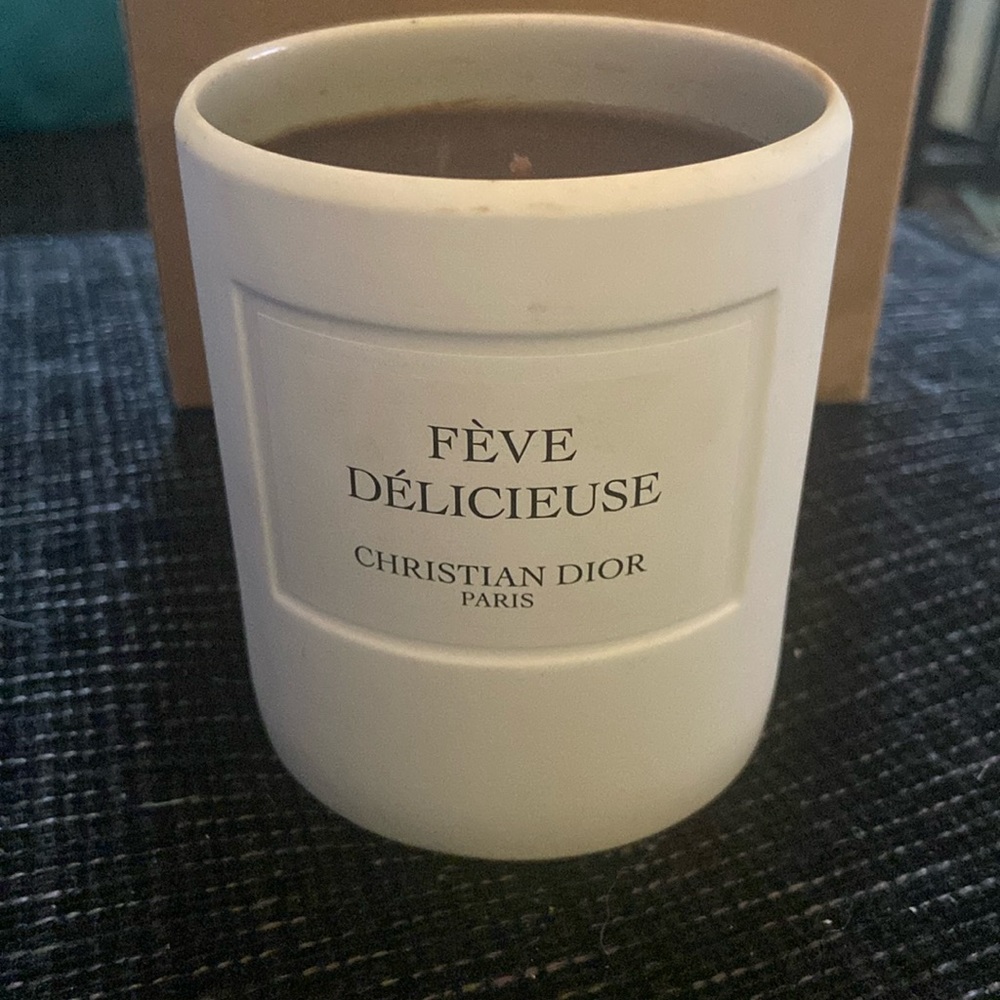 Fève Délicieuse Christian Dior candle